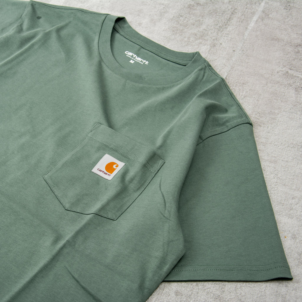 Carhartt WIP Pocket S/S Tee - Duck Green 2