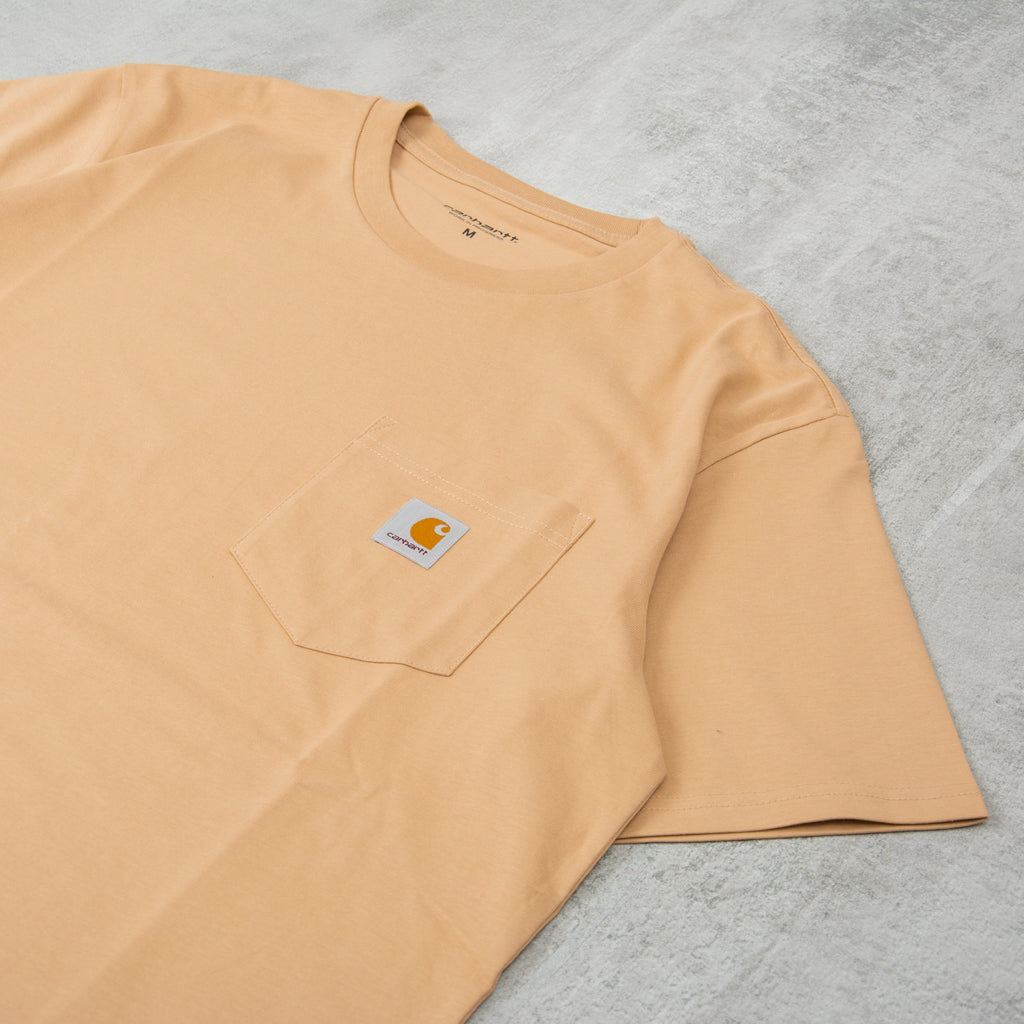 Carhartt WIP Pocket S/S Tee - Dusty H Brown 2