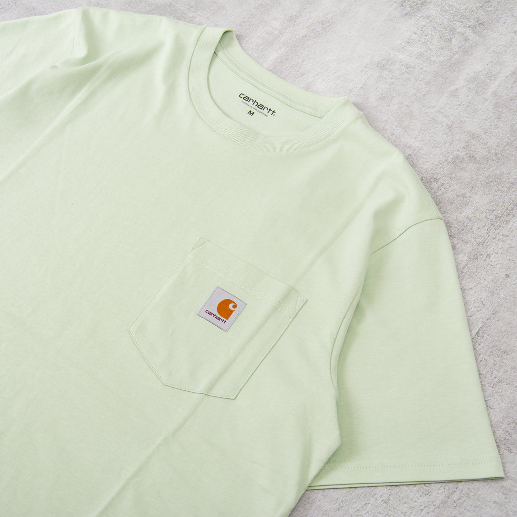 Carhartt WIP Pocket S/S Tee - Charm Green 2