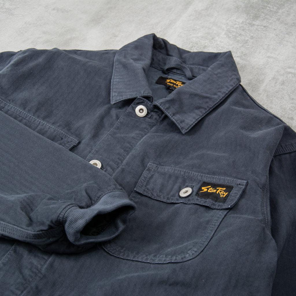 Stan Ray Pork Chop Jacket Lined - Navy Herringbone 2