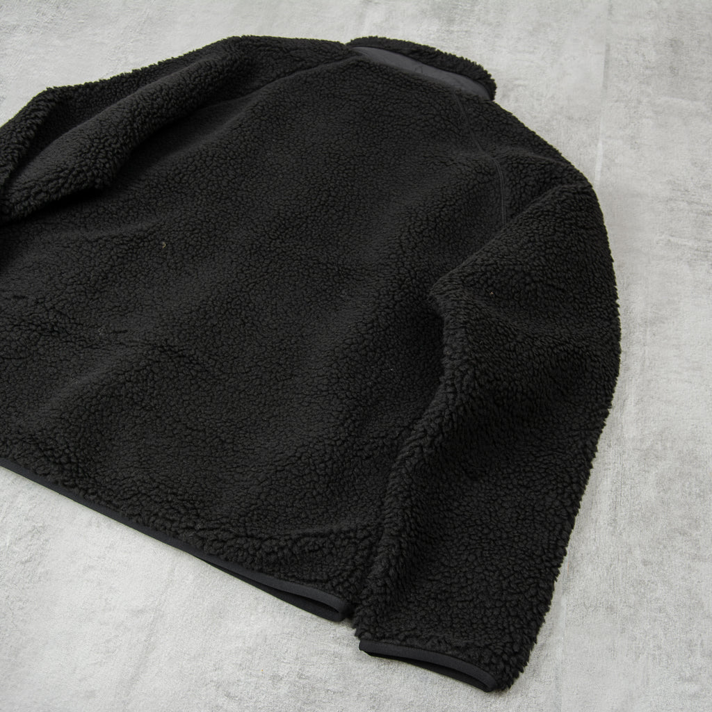 Carhartt WIP Prentis Fleece Liner Jacket - Black / Black 4