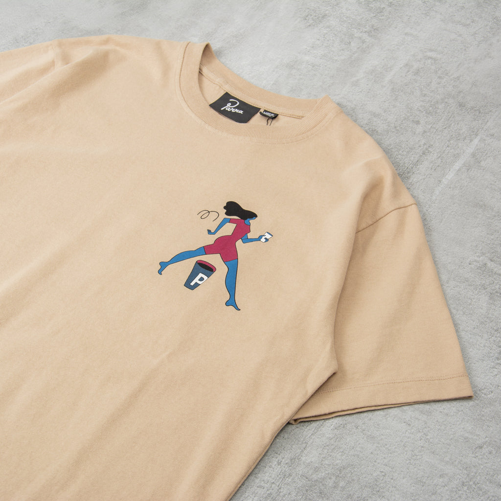 By Parra Questioning Tee - Beige 3