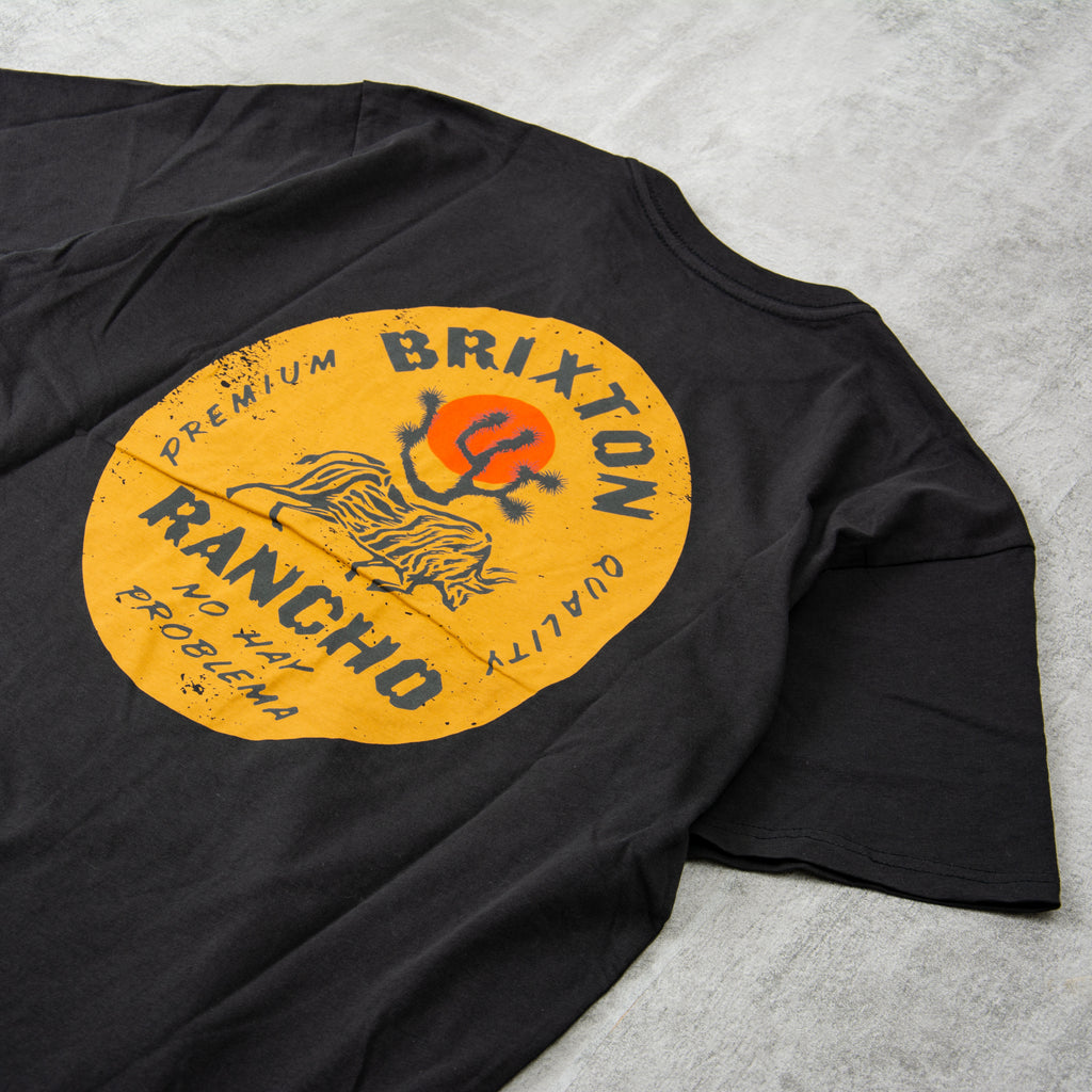 Brixton Rancho Tailored Fit Tee - Black 2