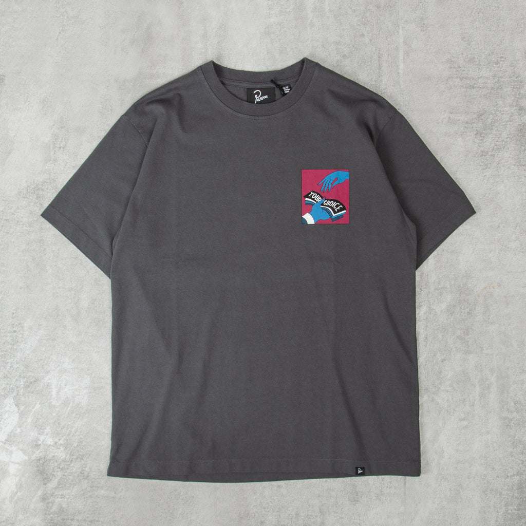 By Parra Round 12 Tee - Dark Grey 1