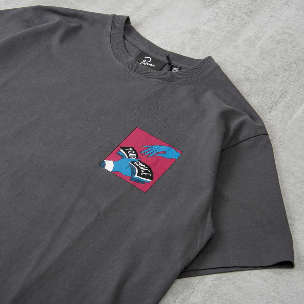 By Parra Round 12 Tee - Dark Grey 3