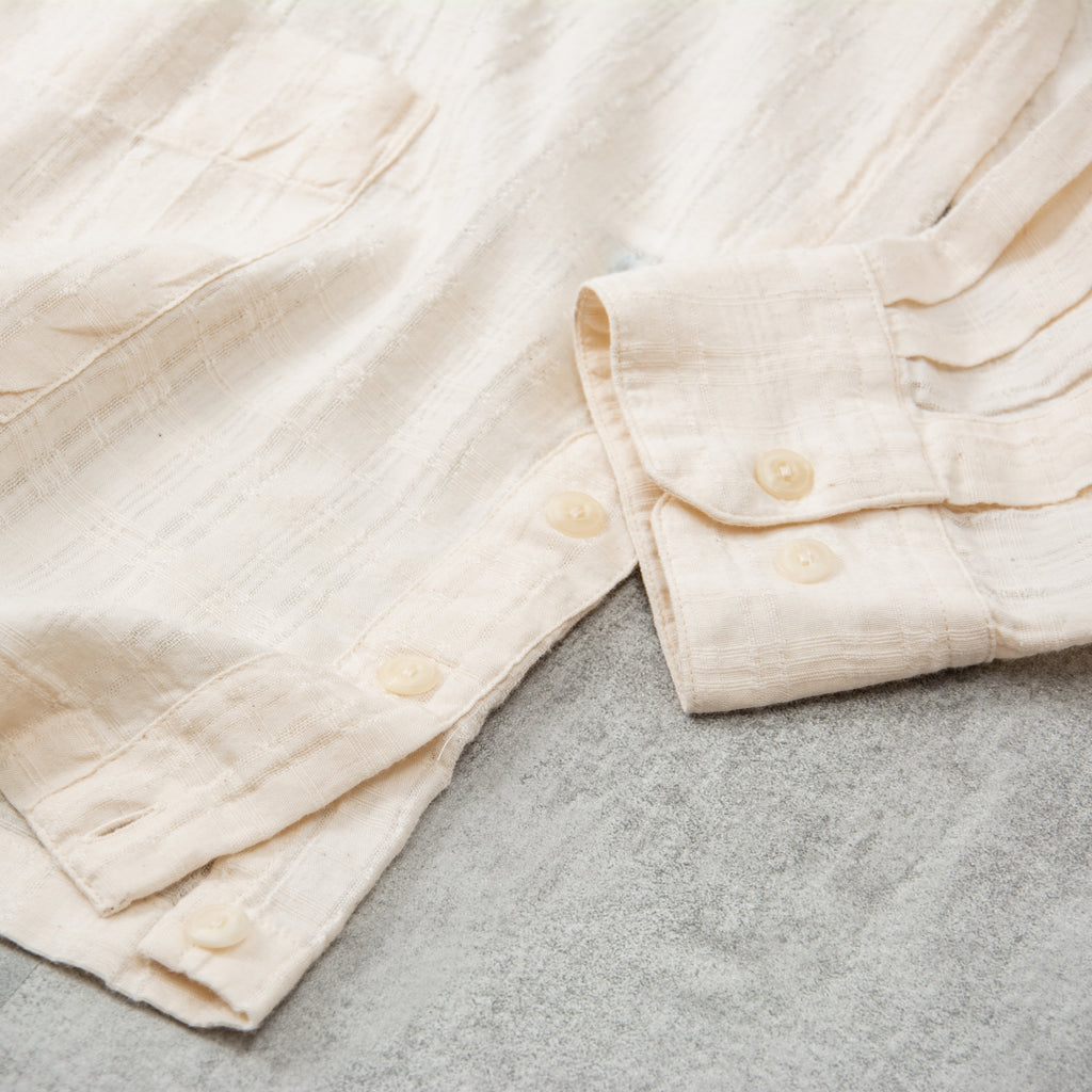 Nudie Ryan Cuban Shirt - Ecru 4