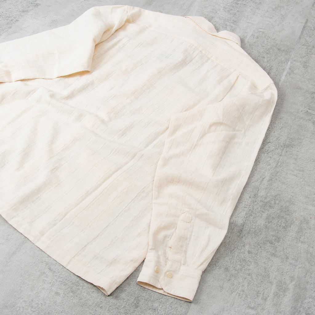 Nudie Ryan Cuban Shirt - Ecru 3