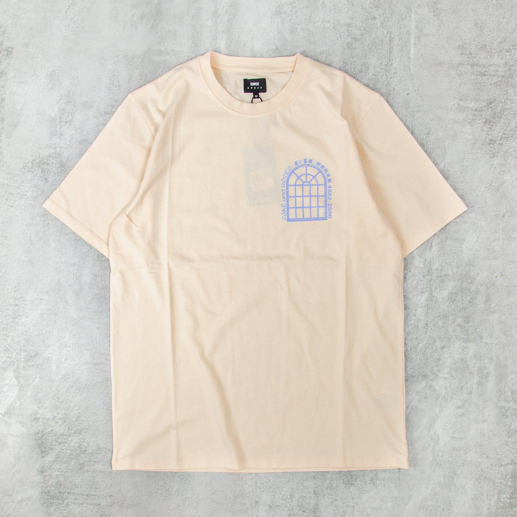 Edwin Sake and Roses S/S Tee - Whitecap Grey 1