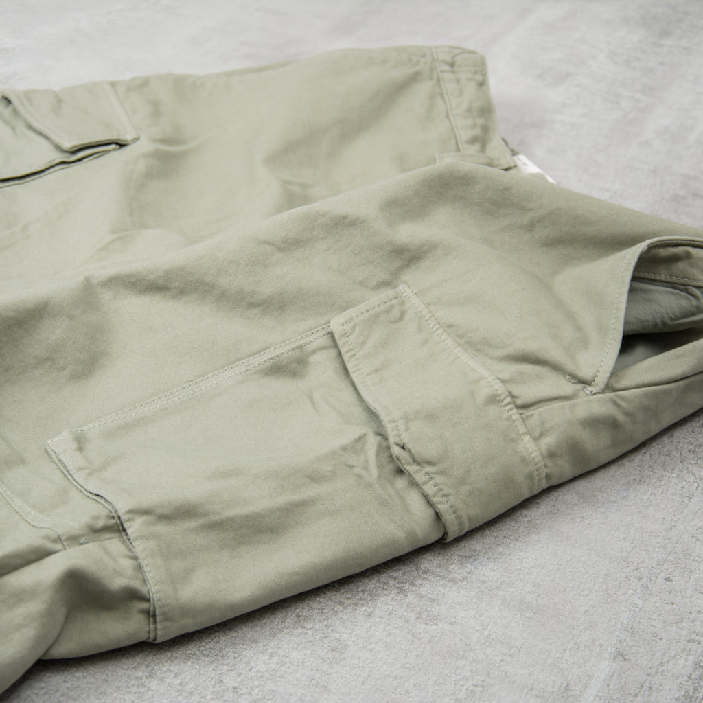 Edwin Sentinel Cargo Pant Back Sateen - Iceberg Green 2