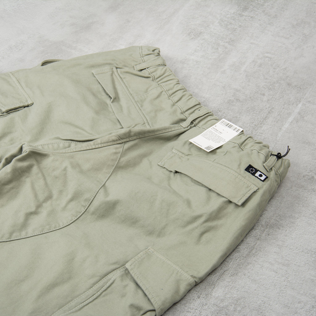 Edwin Sentinel Cargo Pant Back Sateen - Iceberg Green 5