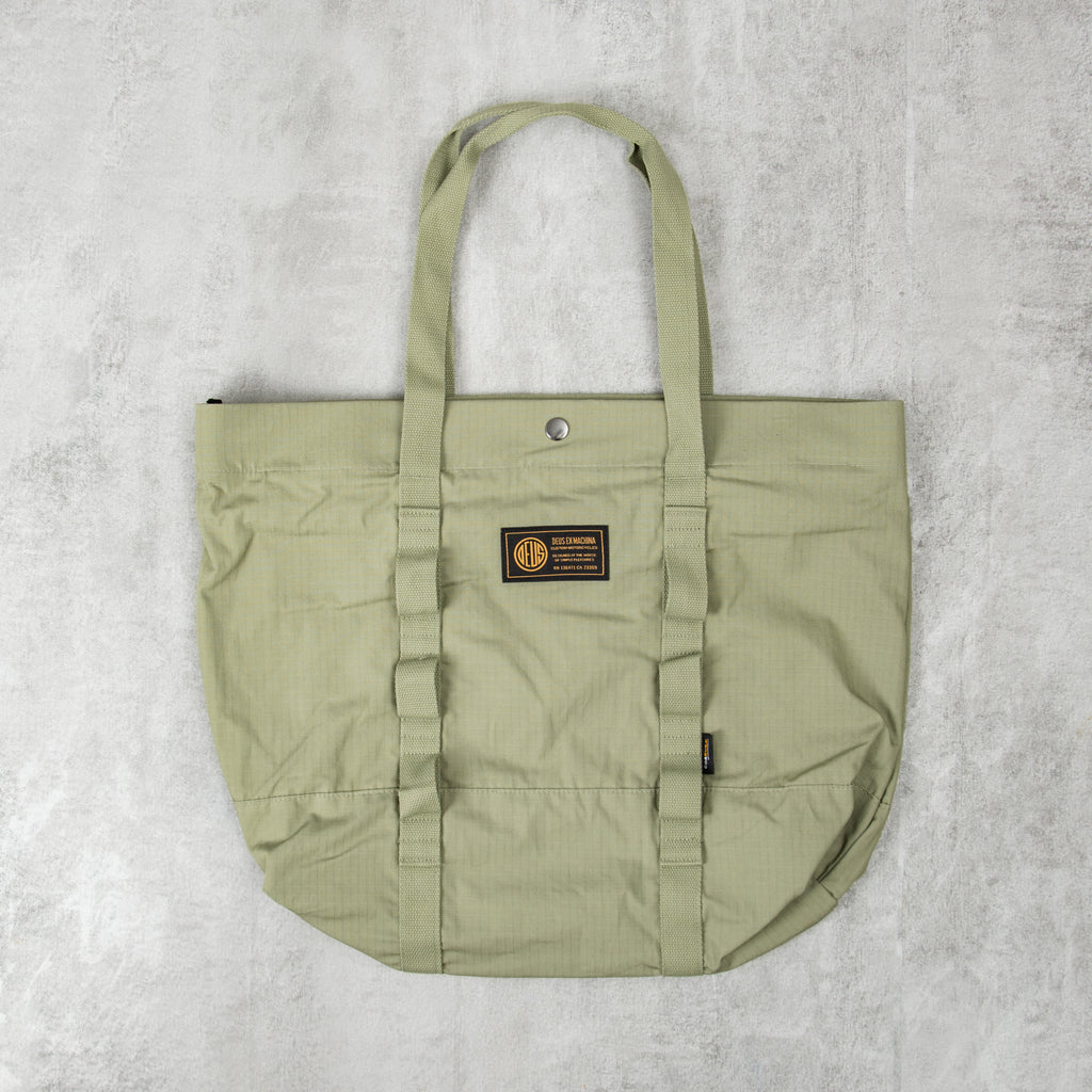 Deus Shop Cordura Tote - Oil Green 1