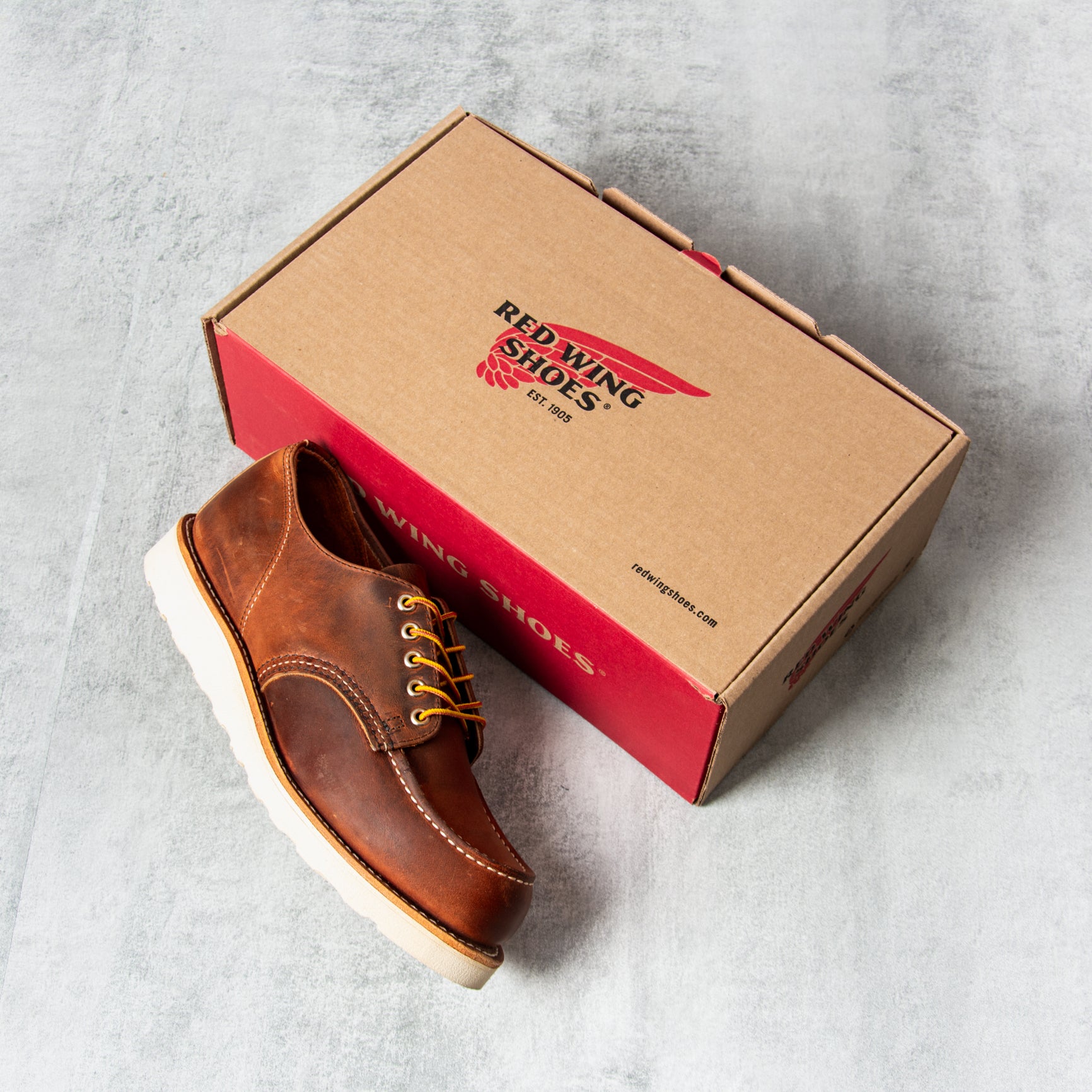 Buy the Red Wing Shop Moc Oxford 08077D Shoe @Union Clothing Buy the Red Wing Shop Moc Oxford 08077D Shoe @Union Clothing