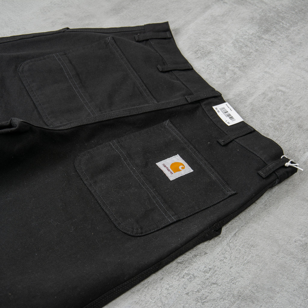 Carhartt WIP Simple Pant - Black Rinsed Canvas 2