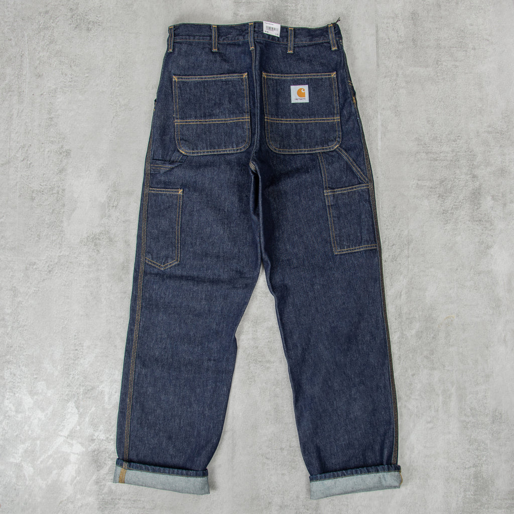 Carhartt WIP Single Knee Pant - Blue Rinsed 1