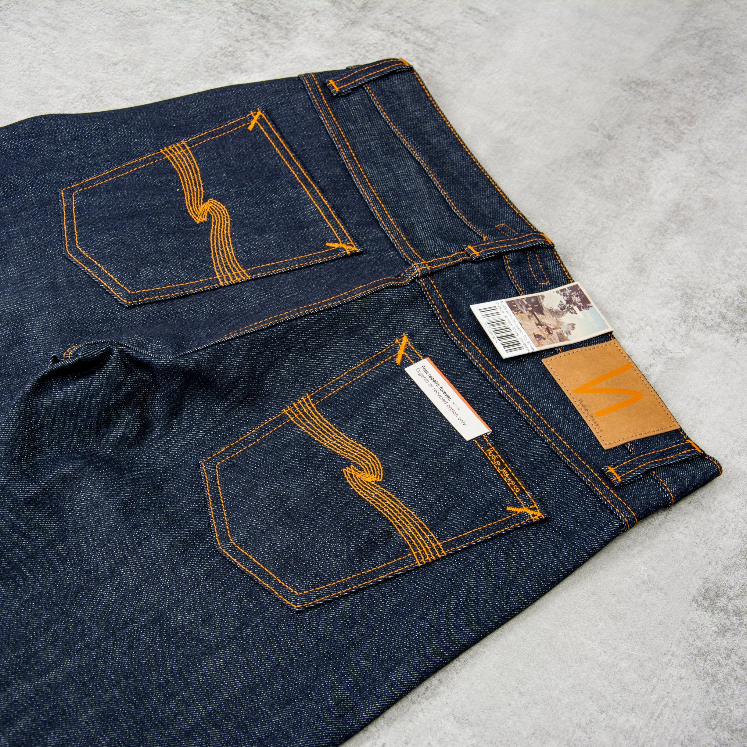 Buy Nudie Slim Jim Jeans - Dry Streaky Jeans @Union Clothing