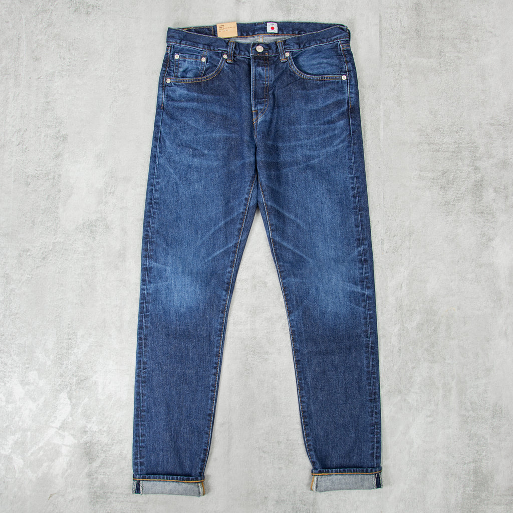 Edwin Slim Tapered Jeans Kaihara Stretch - Mid Dark Used 3