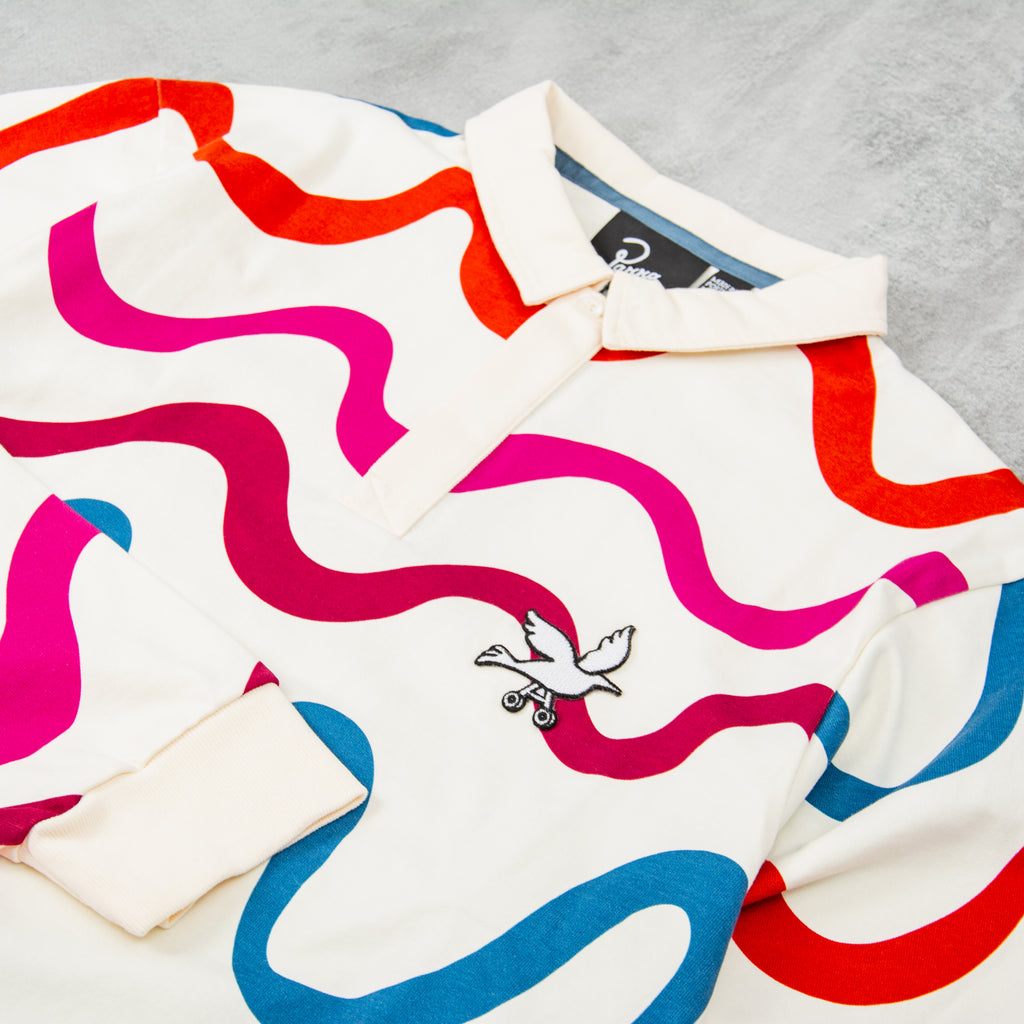 By Parra Soundwave Polo Shirt - Off White 2