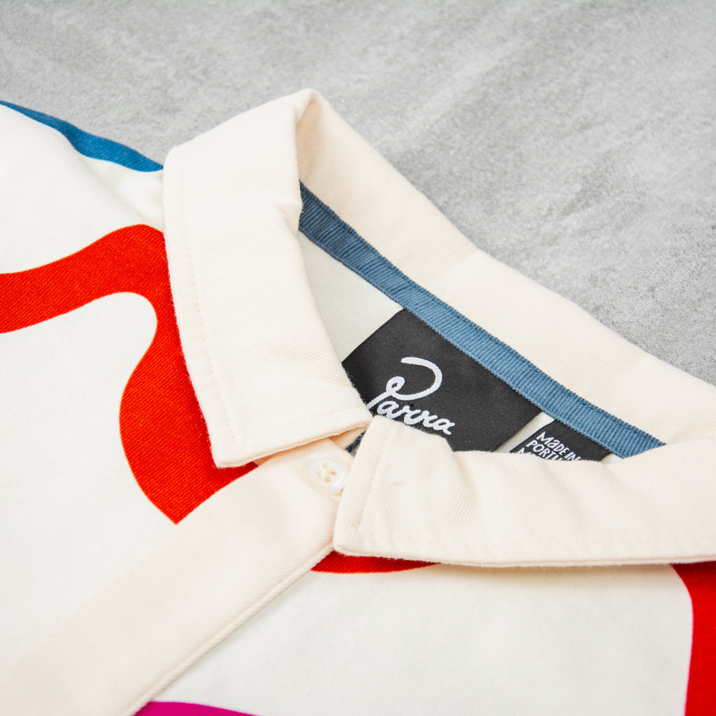 By Parra Soundwave Polo Shirt - Off White 4