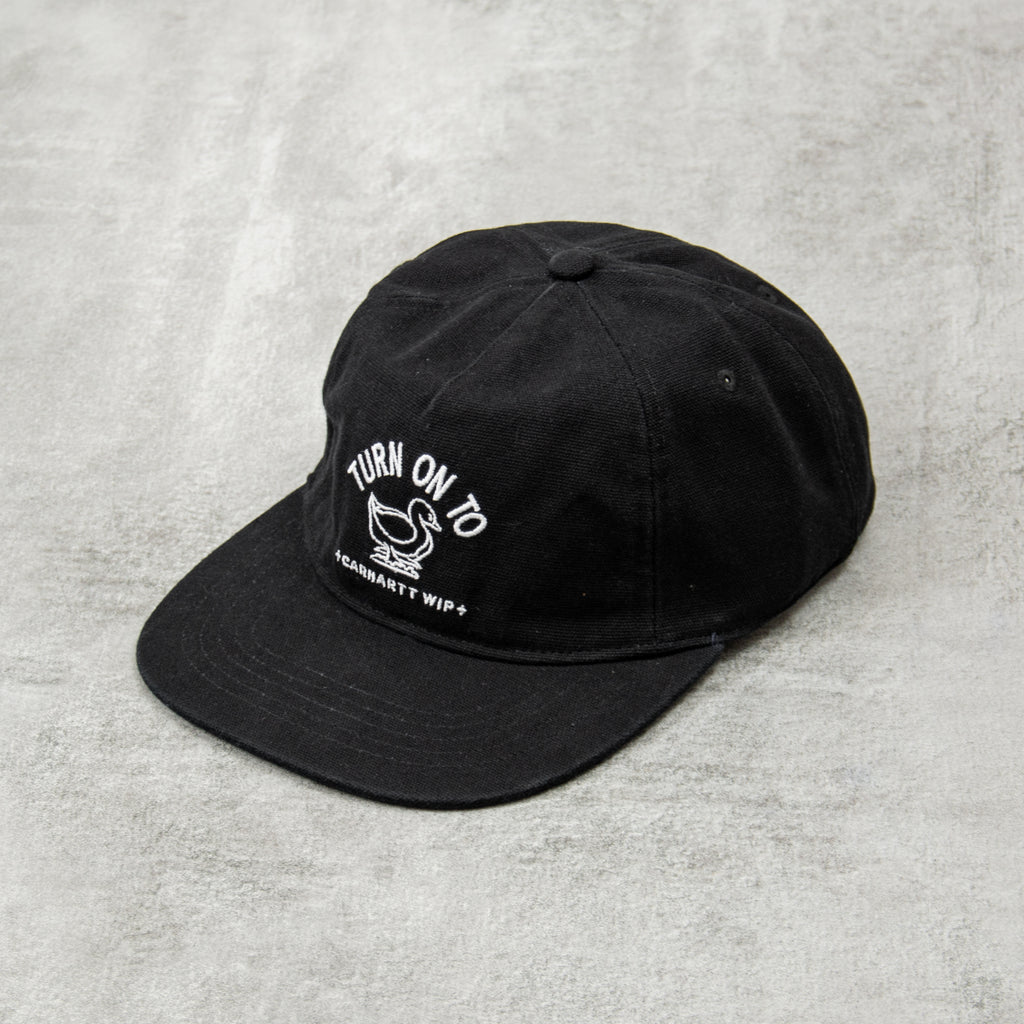 Carhartt WIP Stamp Cap - Black 1