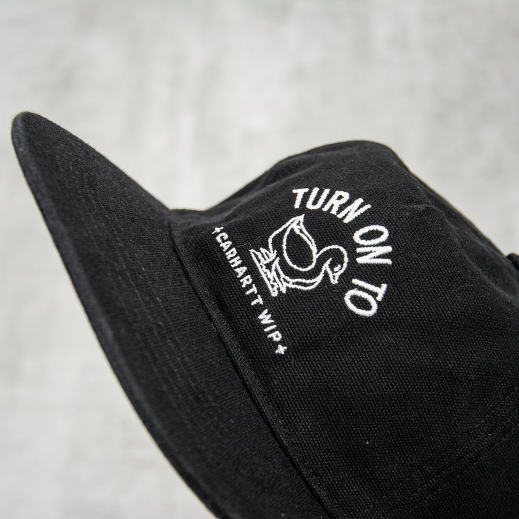 Carhartt WIP Stamp Cap - Black 2