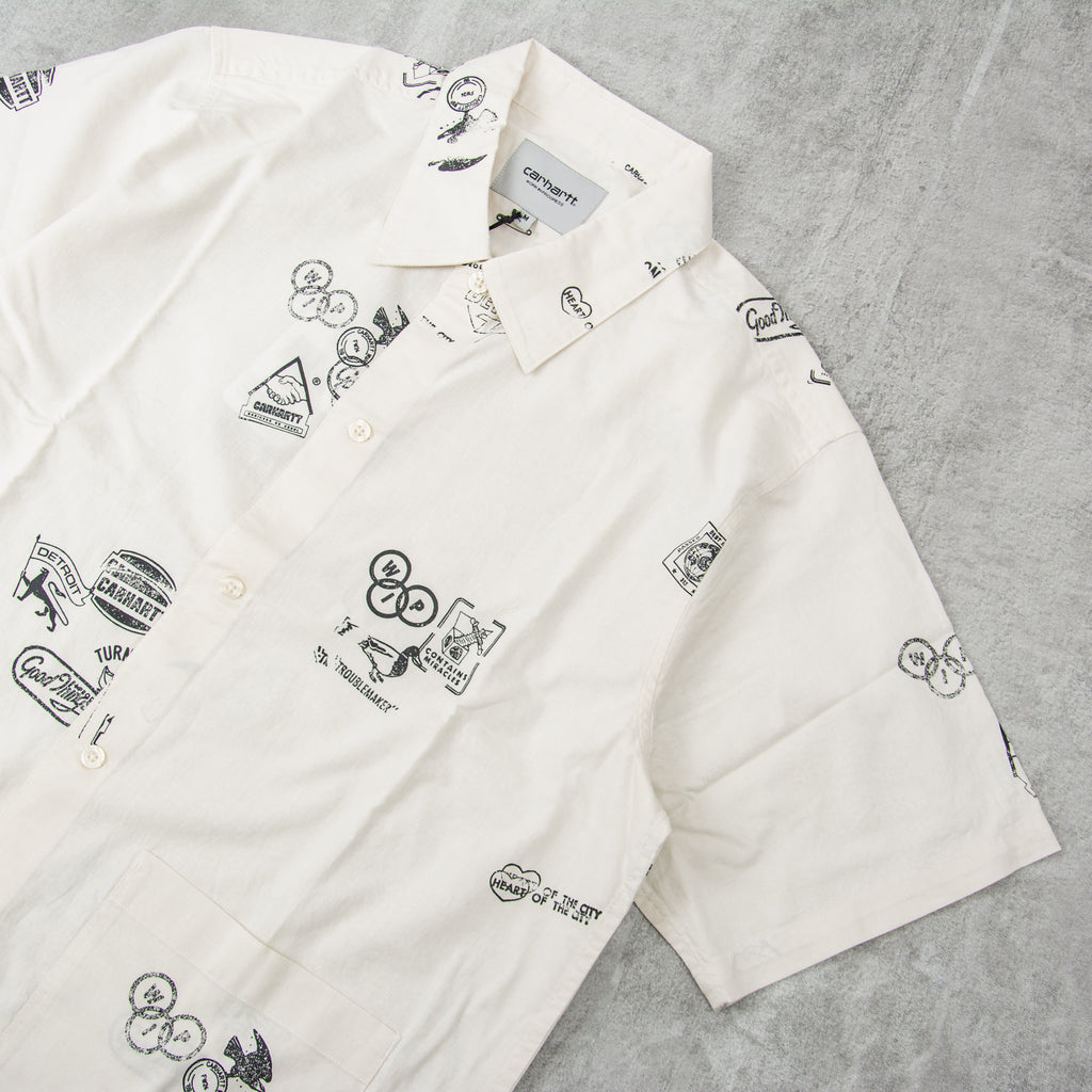 Carhartt WIP Stamp Shirt - Wax 3