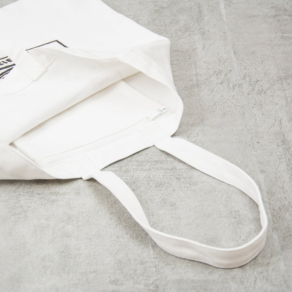 Carhartt WIP Stamp Tote - White / Black 2