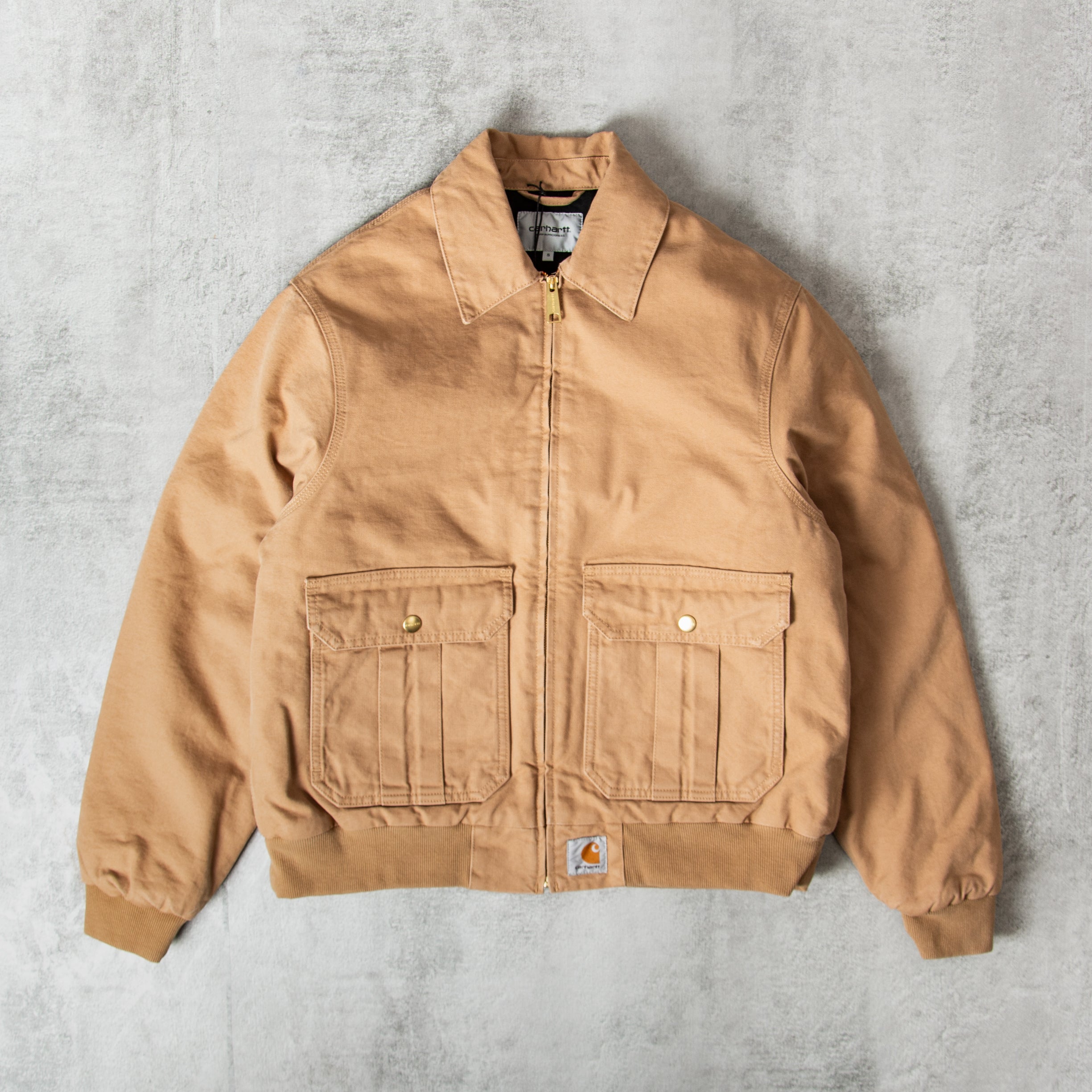 Buy The Carhartt WIP Stanton Jacket - Dusty H Brown @Union 