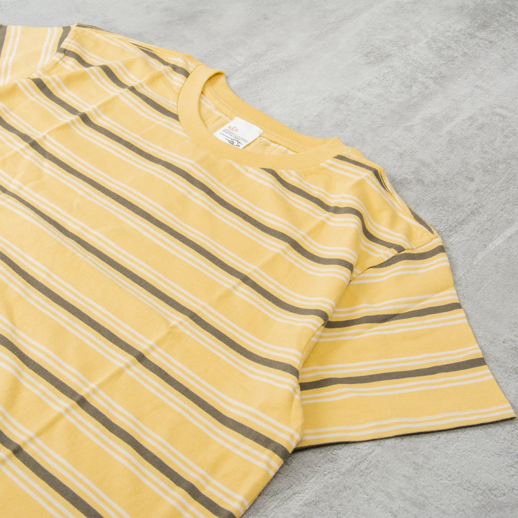 Nudie Stripe Tee - Citra 2