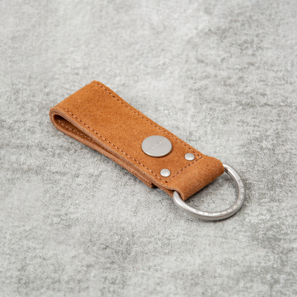 Carhartt WIP Suede Keyholder - Hamilton Brown 1