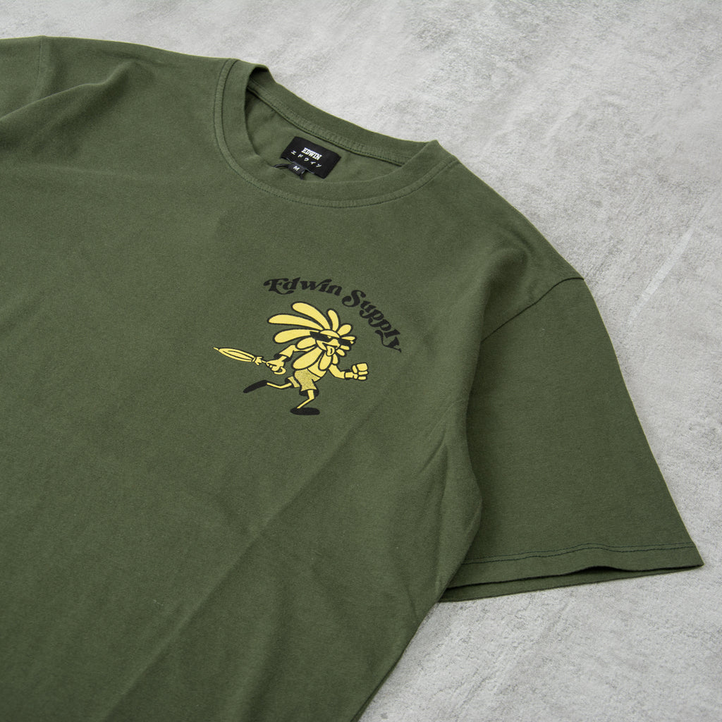 Edwin Sunny Day Tee - Kombu Green 2