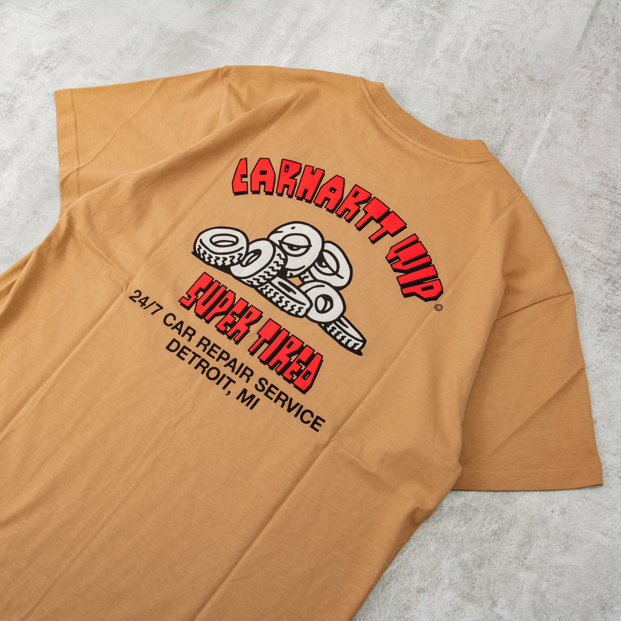 Buy the Carhartt WIP Move on Up Tee Peanut online Union Clothing Union Clothing