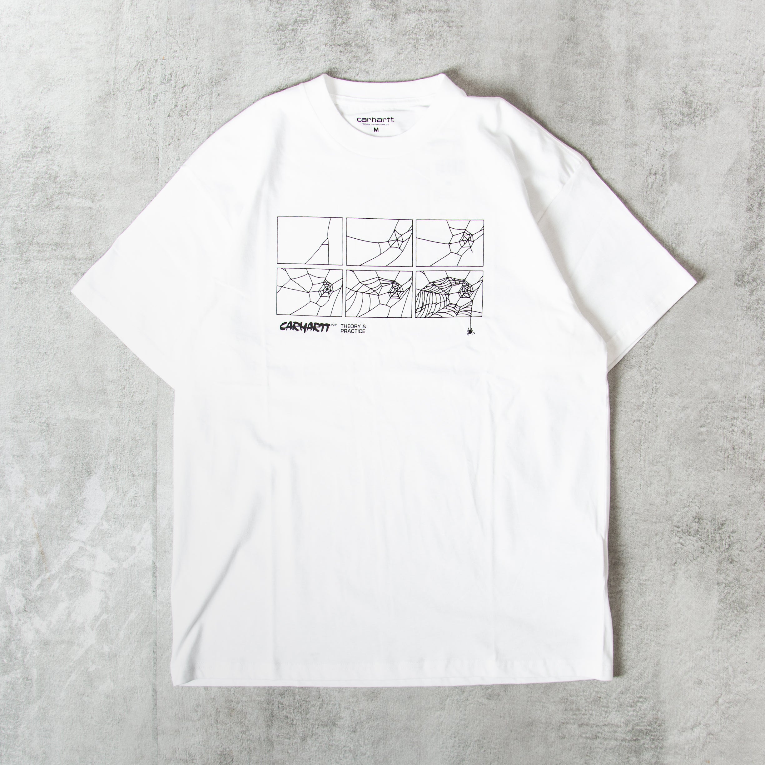 Buy the Carhartt WIP Theory and Practice Tee White @Union