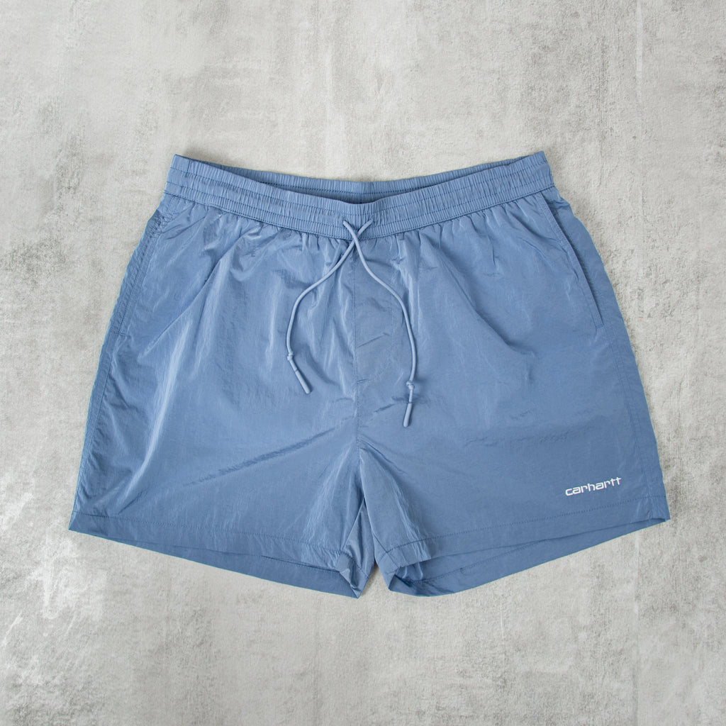 Carhartt WIP Tobes Swim Short - Sorrent / White 1