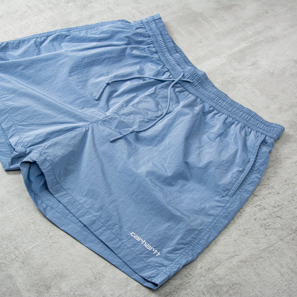 Carhartt WIP Tobes Swim Short - Sorrent / White 2