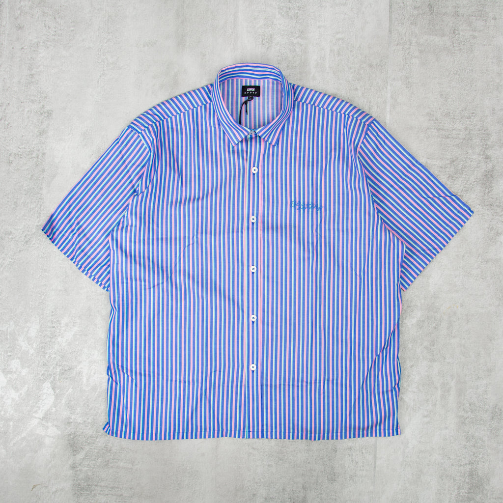 Edwin Toledo S/S Shirt - Navy / Pink 1