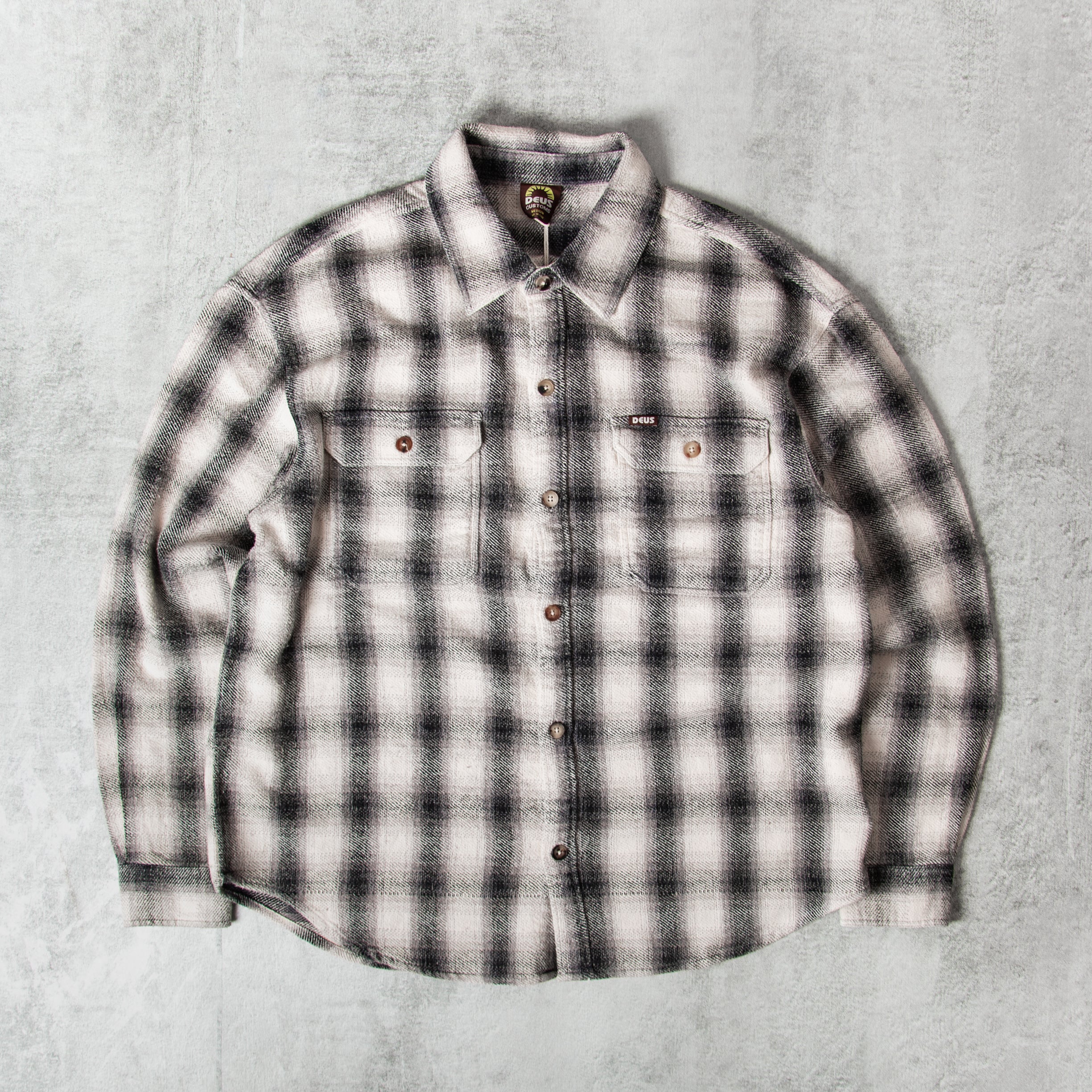 Buy the Deus Ex Machina Too Busy To Work Check Shirt @Union 