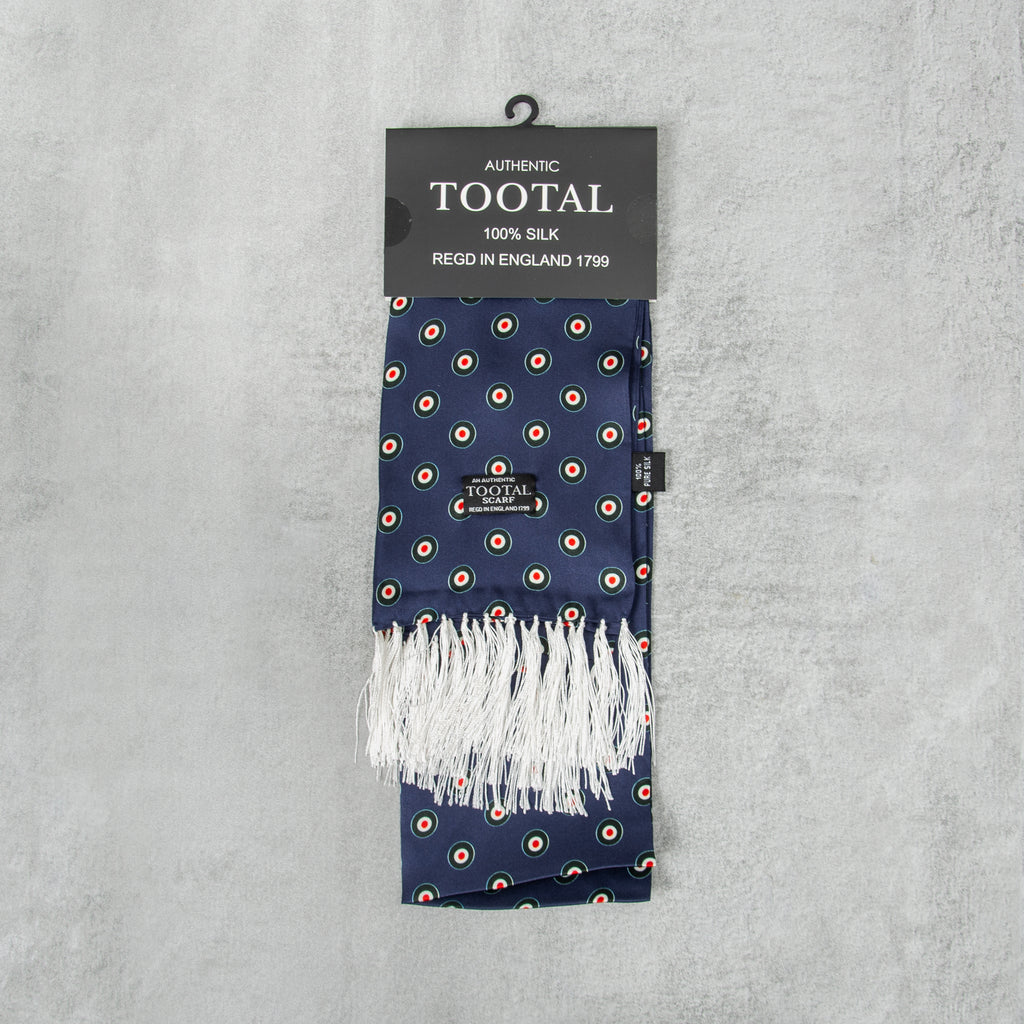 Tootal TV 1914 390 Target Silk Scarf - Blue / Red / Green 1