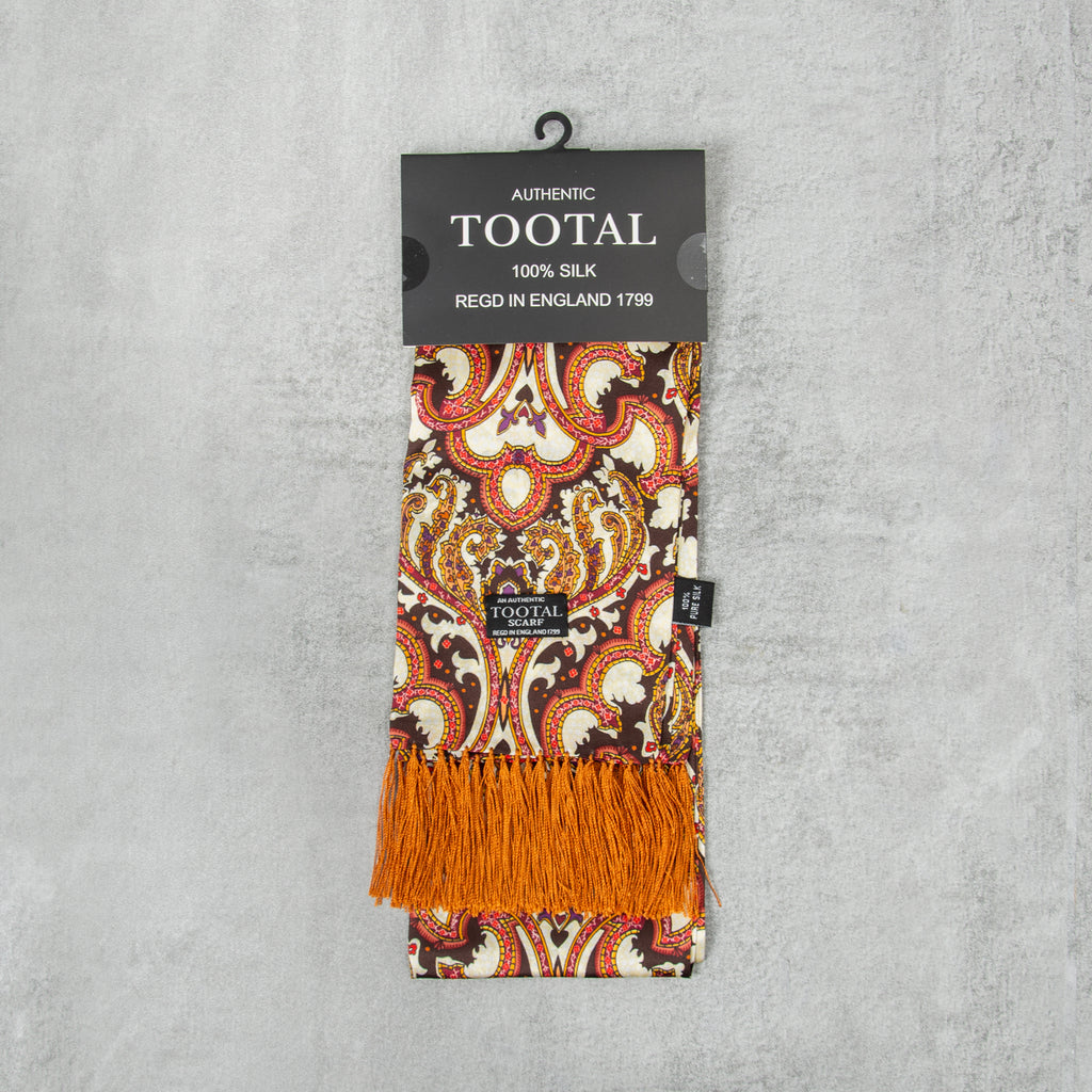 Tootal TV 4910 200 Silk Scarf - Apricot 1