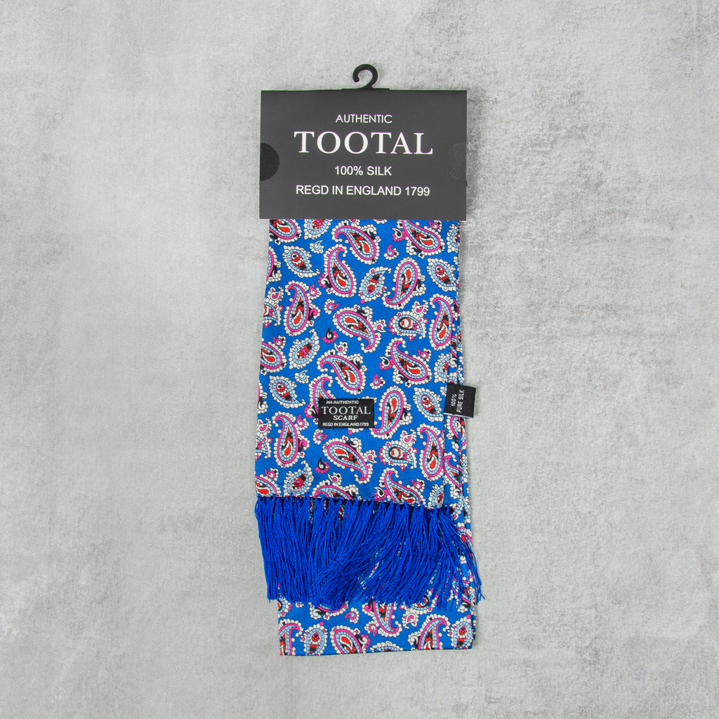 Tootal TV 4912 060 Silk Scarf - Cobalt 1