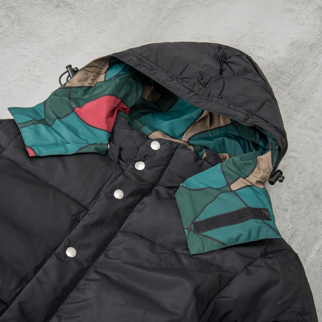 By Parra Trees In Wind Puffa Jacket - Black 2