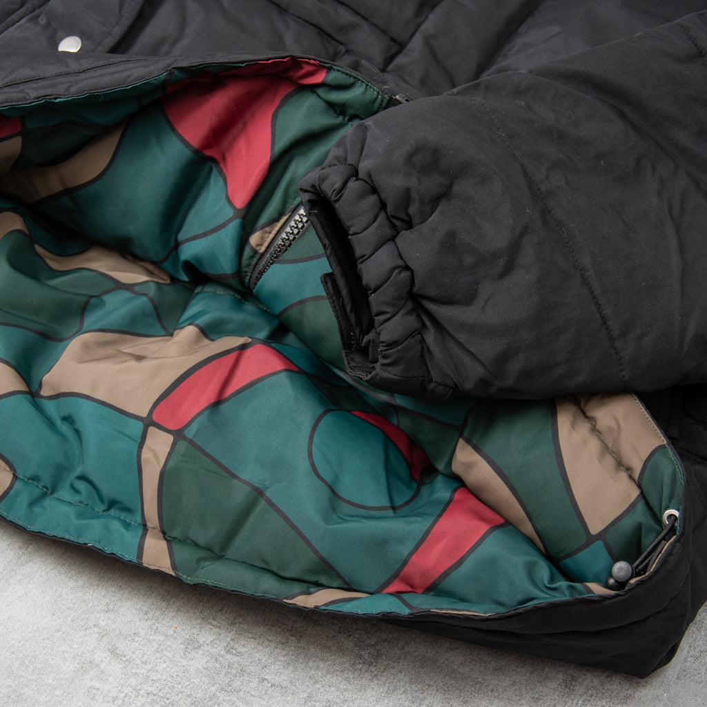 By Parra Trees In Wind Puffa Jacket - Black 3