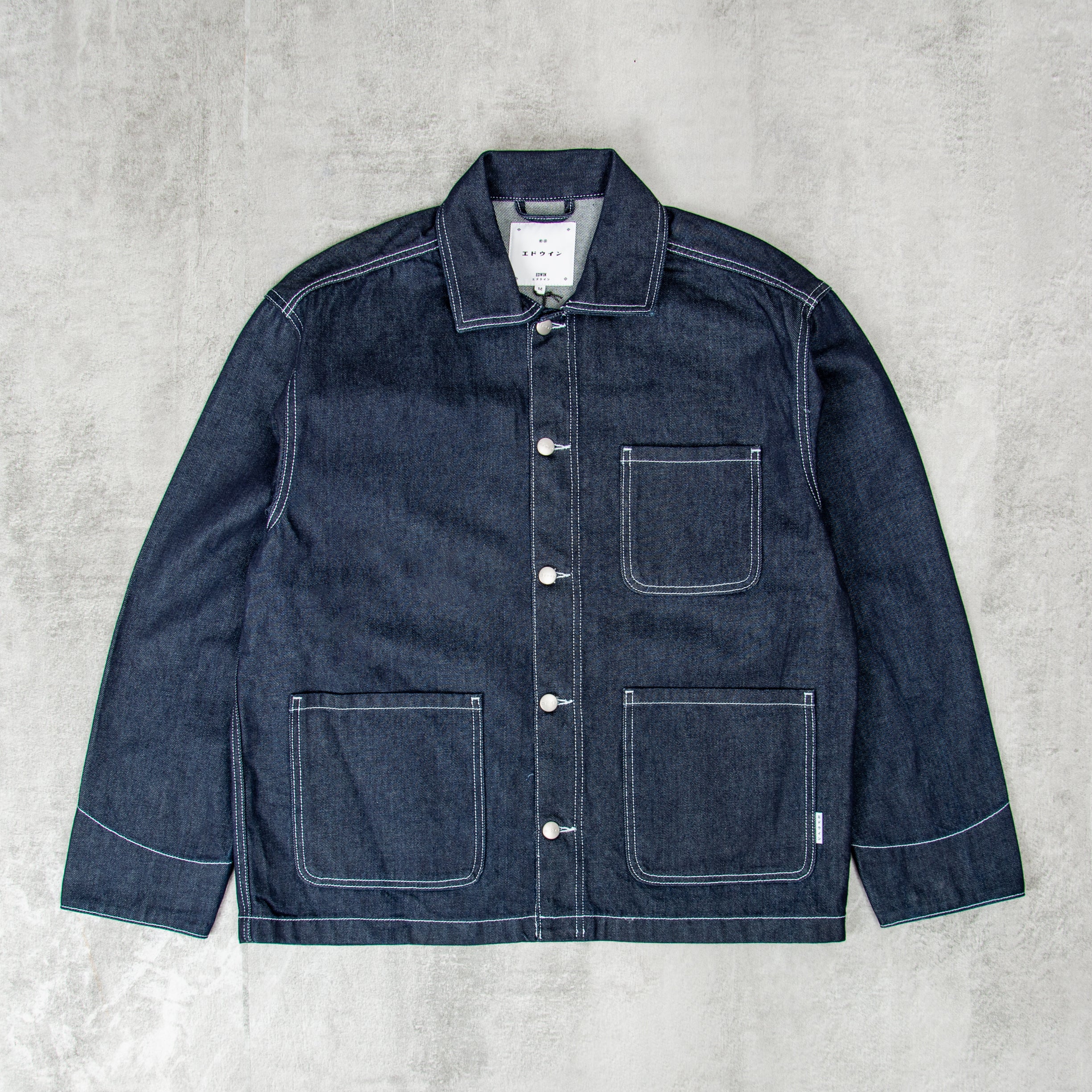 51 Azuma × TOM WORKS TACKED DENIM JACKET Buy the Edwin Trembley Denim Jacket - Blue @Union Clothing | Union