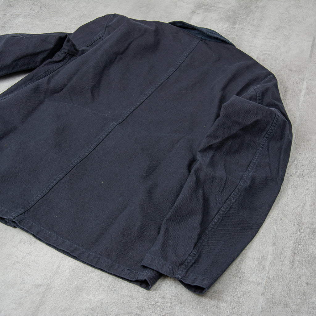 Vetra Twill Workwear Jacket Cord Collar Style 5c - Dark Navy 4