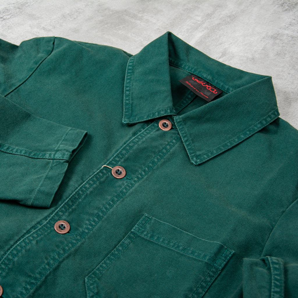 Vetra Twill Workwear Jacket Style 5c - Bottle Green 2