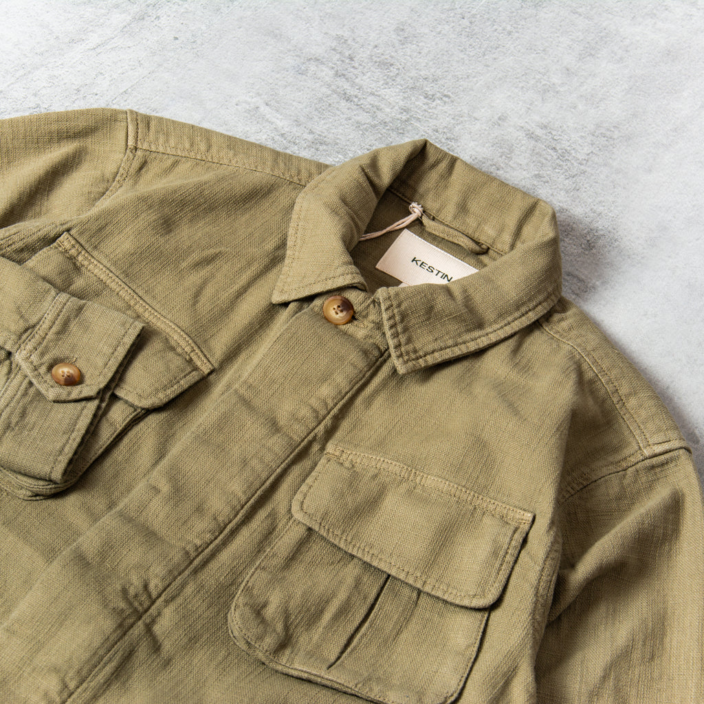 Buy the Kestin Tyndrum Field Jacket - Military Slub@ Union Clothing ...