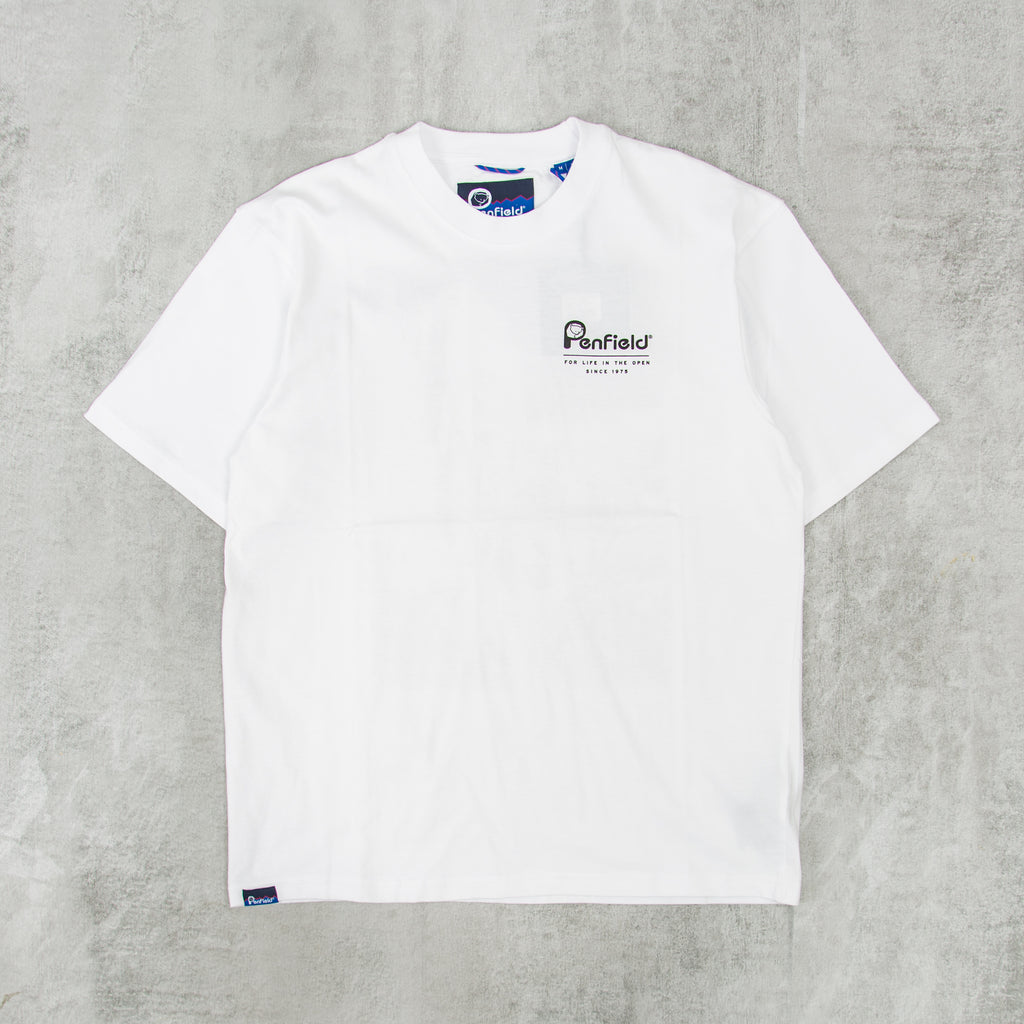 Penfield Valley Back Print Tee - Bright White 1