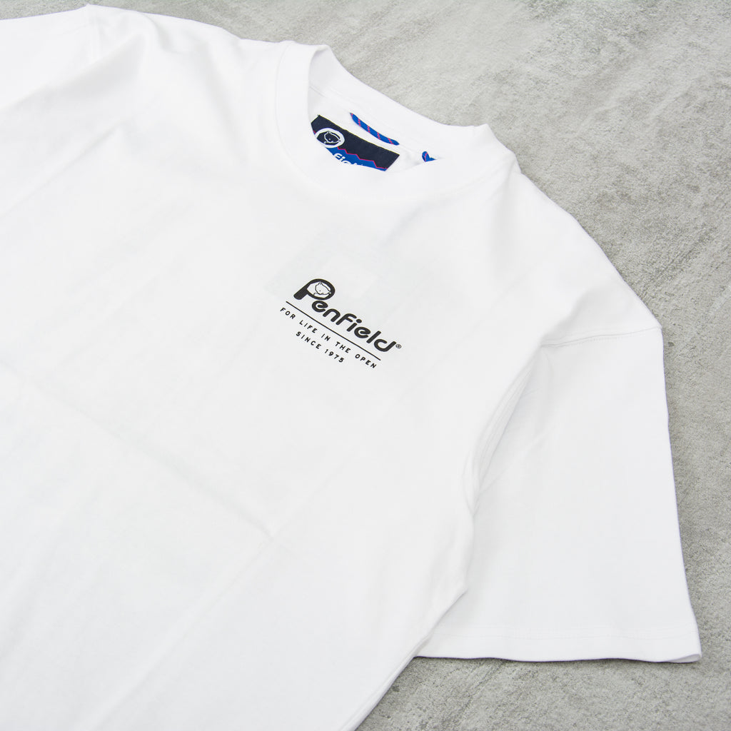 Penfield Valley Back Print Tee - Bright White 3