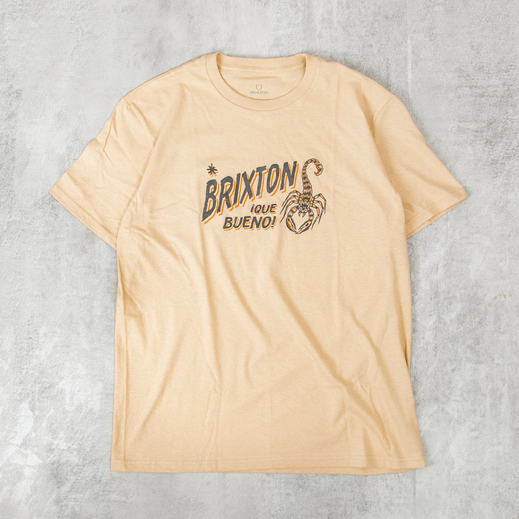 Brixton Vinton Standard Tee - Cream 1