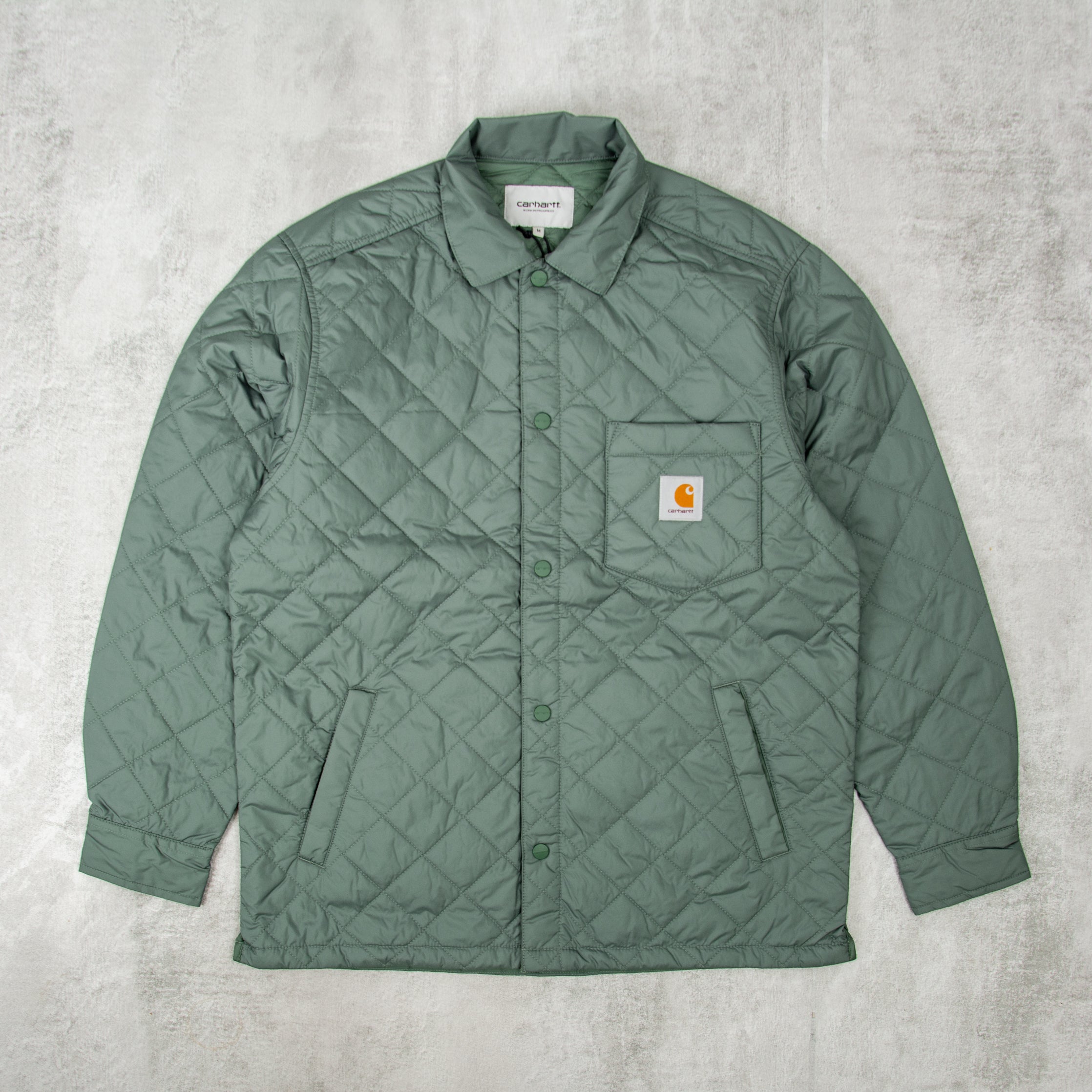 Buy the Carhartt WIP Wadeson Shirt Jac - Duck Green @Union