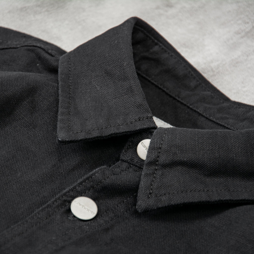 Carhartt WIP Walter Shirt Jac - Black 4